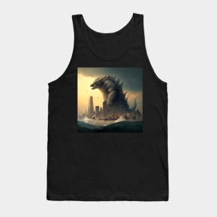 Godzilla Monster Kaiju Tank Top
